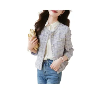 Mo Han Yi Mei Jackets Coats Women's Light Purple