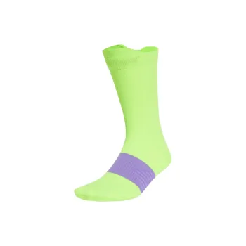 Adidas Climacool Mid Calf Socks Unisex 1 Pack Refreshing Lemon/Violet Blend