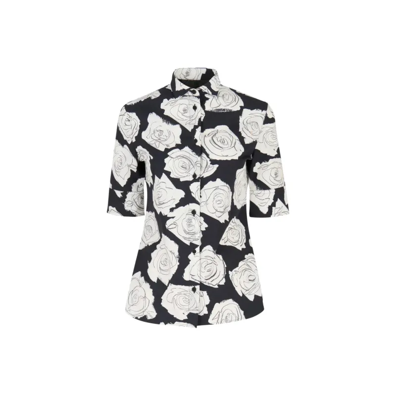 MARNI Floral print Button up Shirt-0