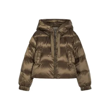 MaxMara Hooded Padded Coat