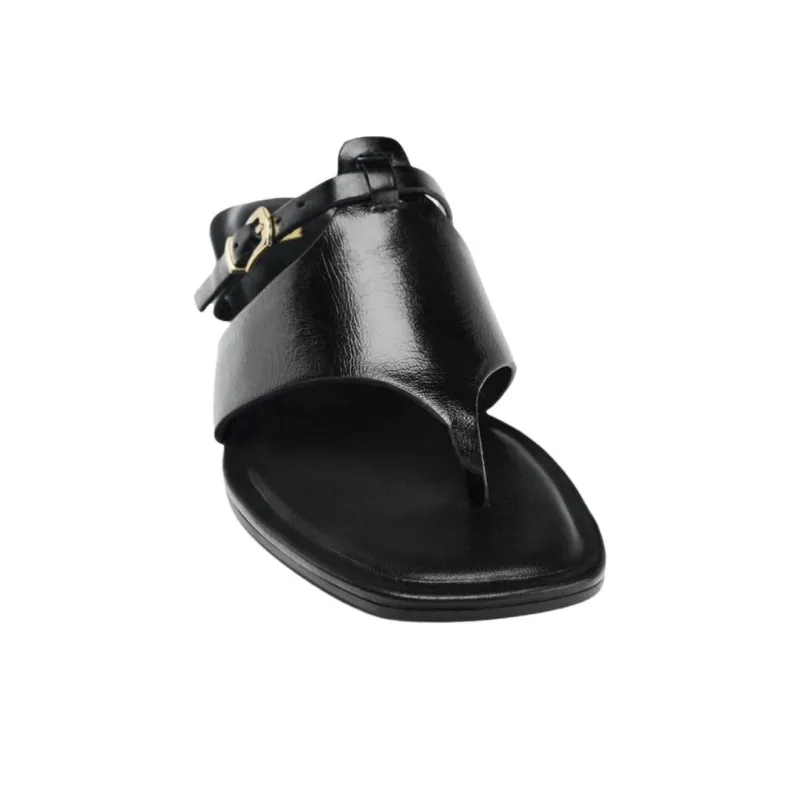 ZARA Abrasion Resistant Flip Flops Women's Black-3