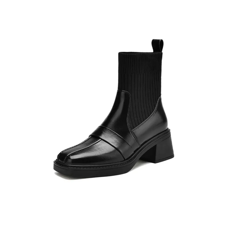 DAPHNE Ankle Boots Women's Black, Brown-1
