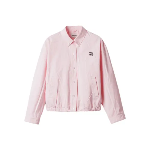 MIU MIU Poplin Shirt Jacket