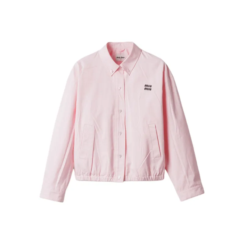 MIU MIU Poplin Shirt Jacket-0
