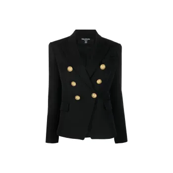 BALMAIN Double breasted Fitted Jacket