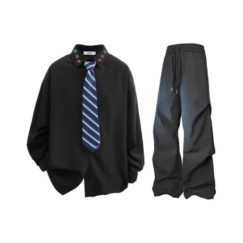 OGEK Casual Sportswear Unisex Black