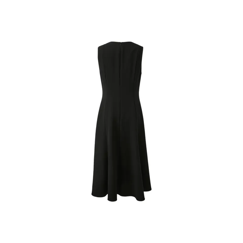 3COLOUR Short Sleeved Dress Women's Classic Black-1