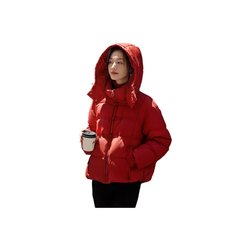 Mo Han Yi Mei Down Jacket Women's Raspberry Red-0