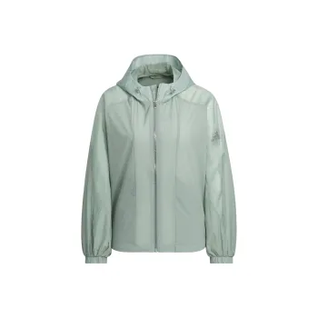 Adidas MODERN TECH WOVEN Jacket Women's Dusty Green/Metallic Silver