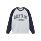 Heather Gray & Marine Blue[Crew Neck]