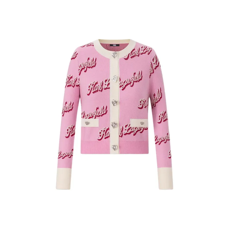 KARL LAGERFELD SS24 Knitwear Women's Pink-0