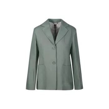 'S MAX MARA Socrates Single-breasted Linen Blazer