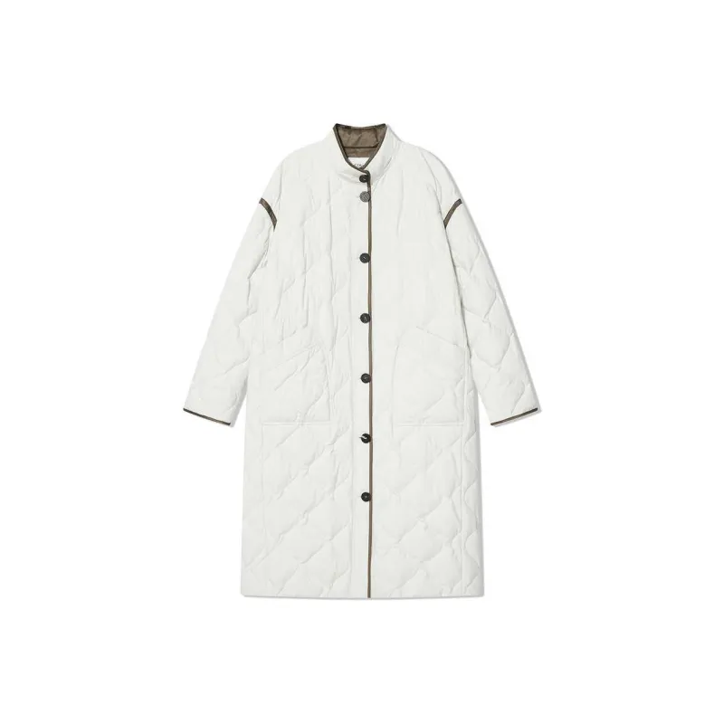 COVERINS Down Jacket Women's Raw White-0