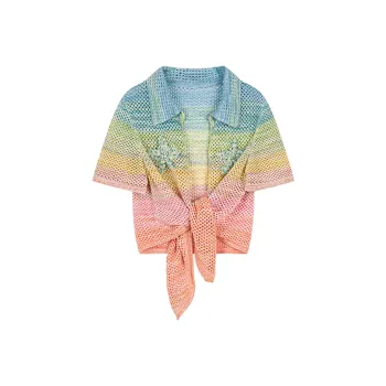 UOOYAA Knitwear Women's Multicolor