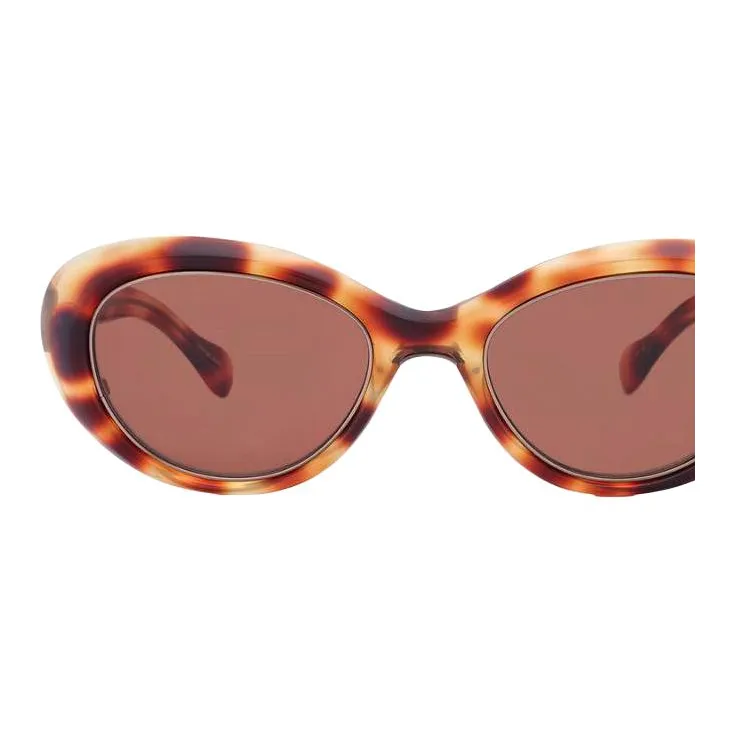 Mr. Leight Acetate Cat Eye Sunglasses Women's Brown-1