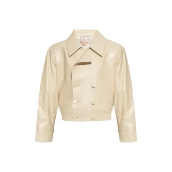 MARNI Jackets Coats Women's Cream