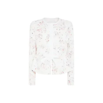 Giambattista Vall Floral print Silk Jacket