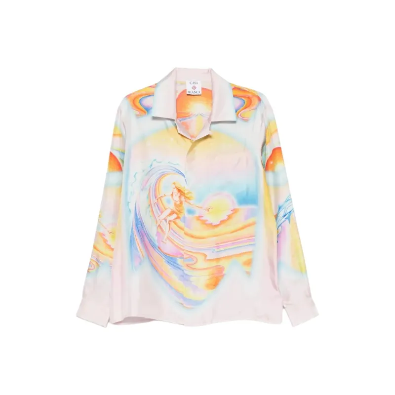 CASABLANCA Psychedelic Nirvana Shirt-0