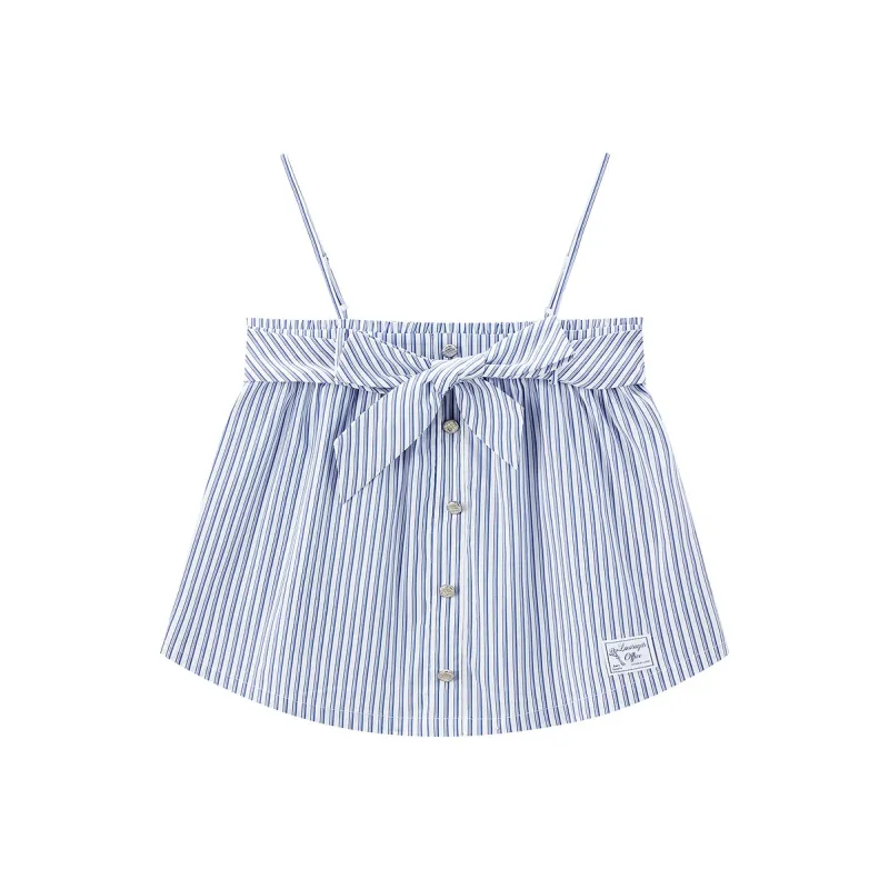 LEDIN Chiffon Shirt Women's Sail Blue-0