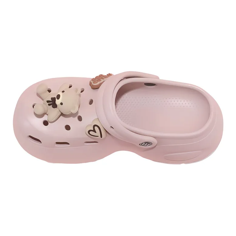 TEDDY ISLAND Teddy Love Women's Summer Home Slippers Outerwear With Squashy And Bouncy Feeling Thickened EVA Base-8