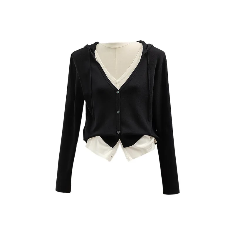 Cypress House Knitwear Women's Black-0