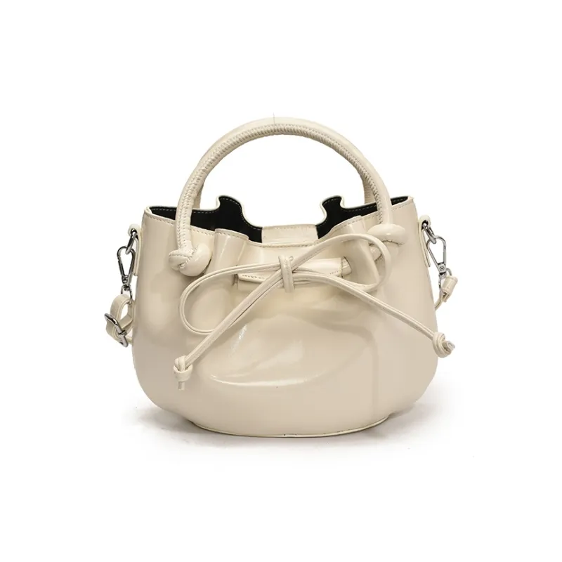 FCTOSSR PU Bucket Bag, Shoulder Bag, Crossbody Bag, Handbag Women's White/Silver/Black/Yellow/Pink-0