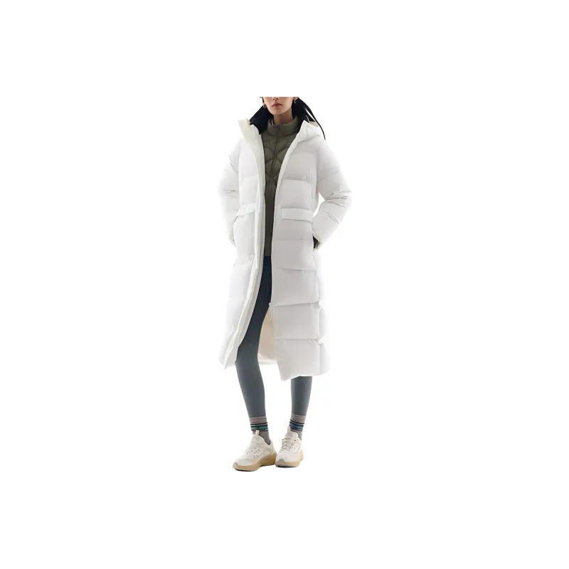 Anta Women's Outdoor Series Down Jacket Women's Papyrus White-0
