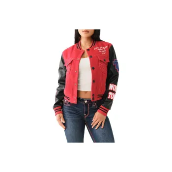 TRUE RELIGION Jackets & Coats Women's Red