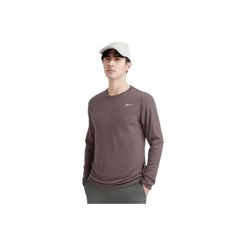 Nike T Shirts Men Brown-3
