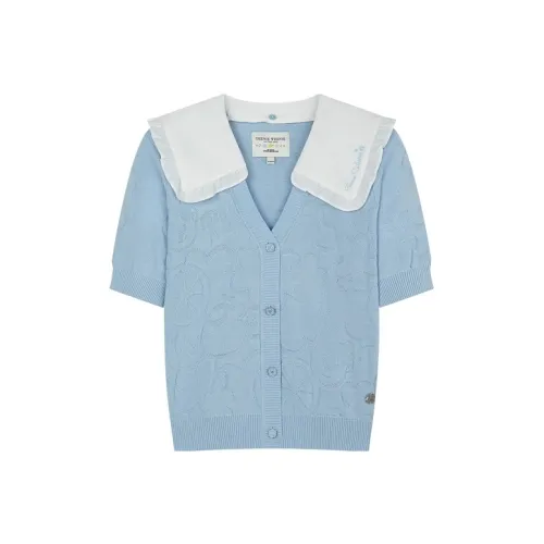 Teenie Weenie Knitwear Women's Light Blue