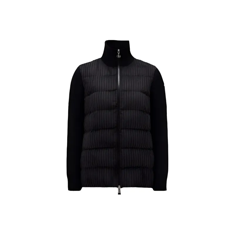 Moncler Padded Corduroy Series Down Jackets Women's Black-0