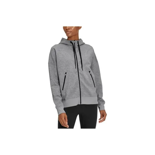 On Zipped Hoodie Sweatshirt Women's Gray