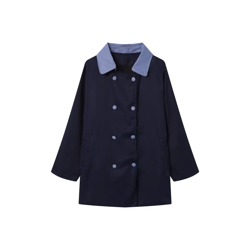 LSVE Jackets Coats Women's Navy Blue-0