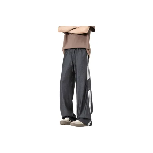 DJ.SPIRIT Casual Pants Unisex Brown