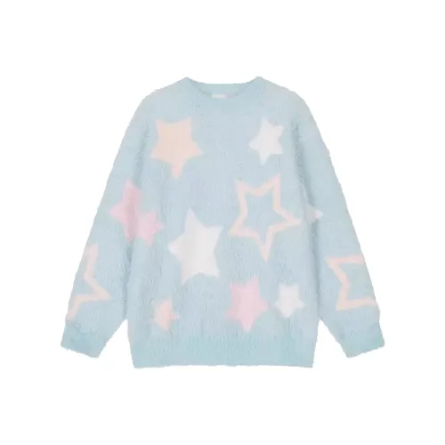 EOEI Knitwear Women's Blue