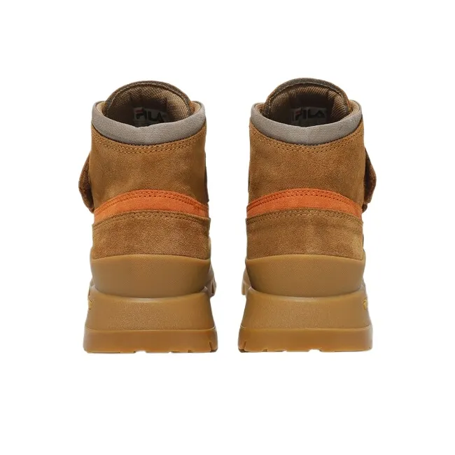 FILA+ Drill Boot Ankle Boots Unisex Brown-4