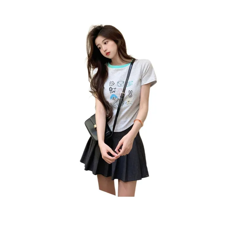 Mu Xiao Xin T Shirts Women's-5