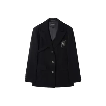MEETLADY Business Suit Women's Black