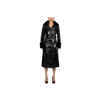 Self-portrait Coats Women's Black