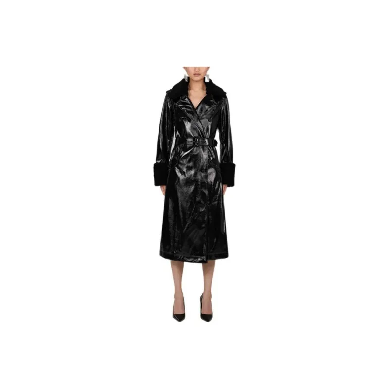 Self portrait Coats Women's Black-0