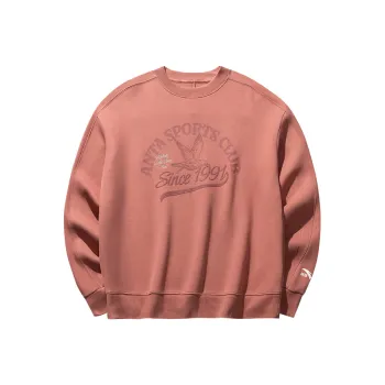 Anta Life Collection Sweatshirt Women's Peony Jelly Powder