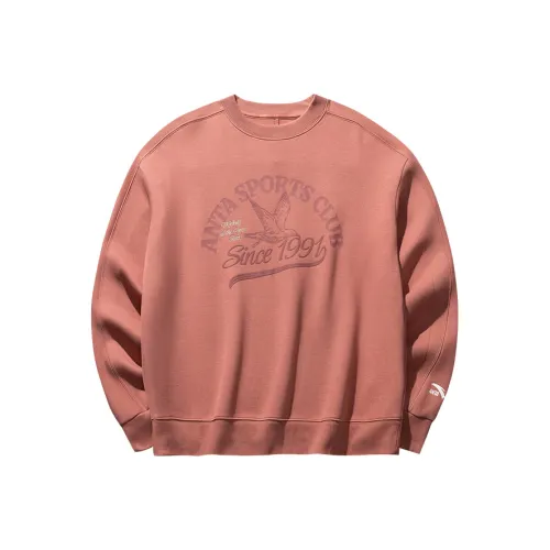 Anta Life Collection Sweatshirt Women's Peony Jelly Powder