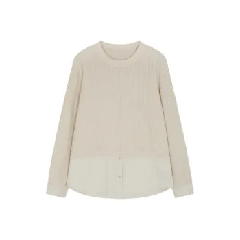 Mo Han Yi Mei New Year Sweatshirt Women's Ecru