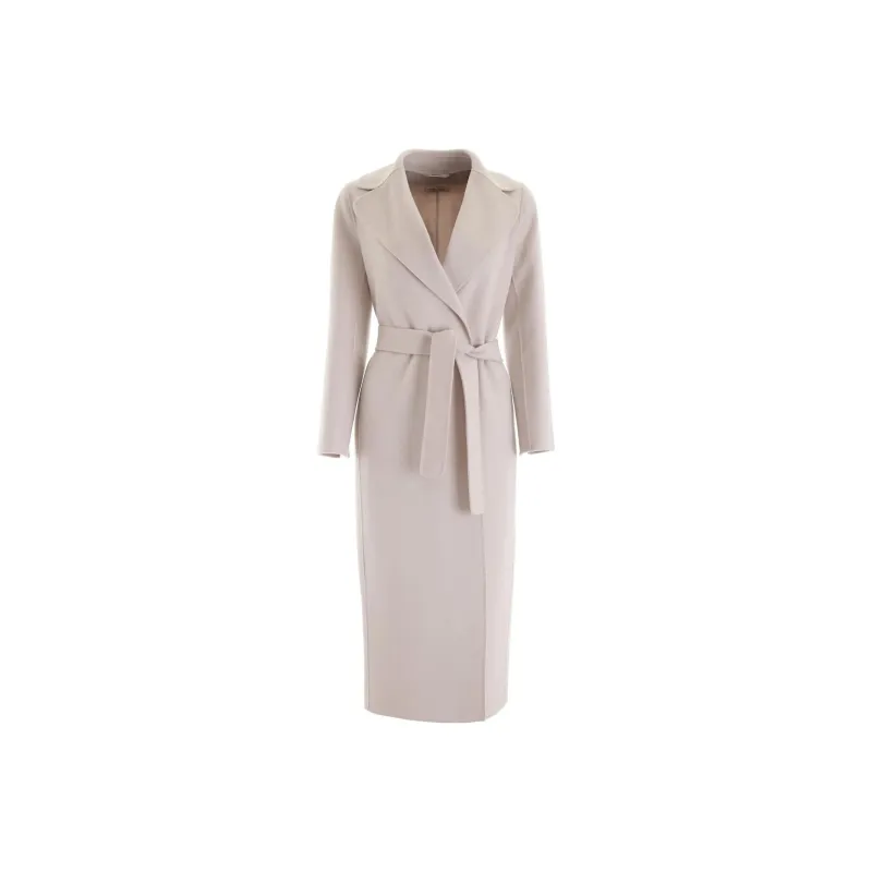 MaxMara Poldo Straight Hem Belted Coat-0