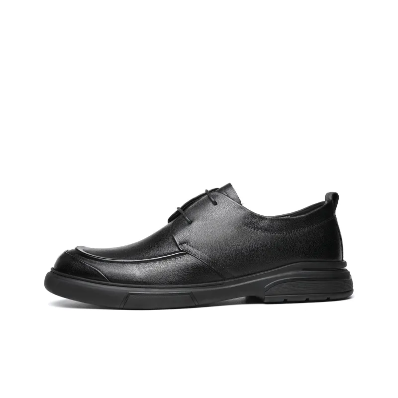 HAPPY DINO Men's Casual Shoes Men Low Top Black-0