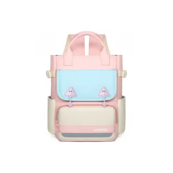 Three Ducklings Oxford Backpack Women's Pink/Blue/Green/Gray/Violet