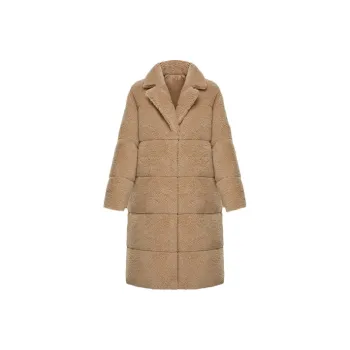 Moncler Coats Women's Beige