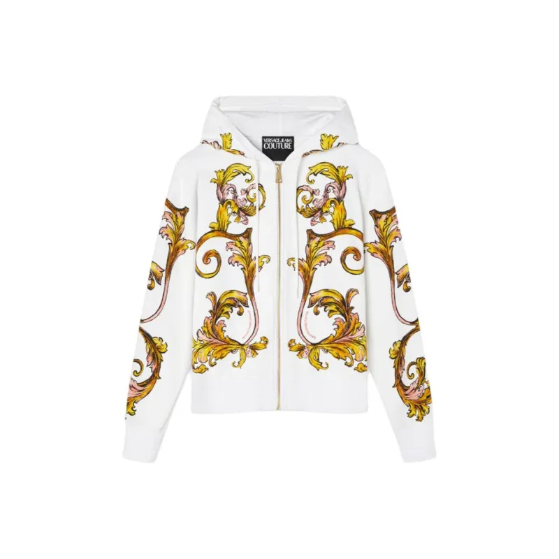 VERSACE Outline Barocco Hoodie-0