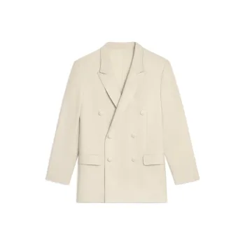 CELINE Double Breasted Long Sleeved Jacket