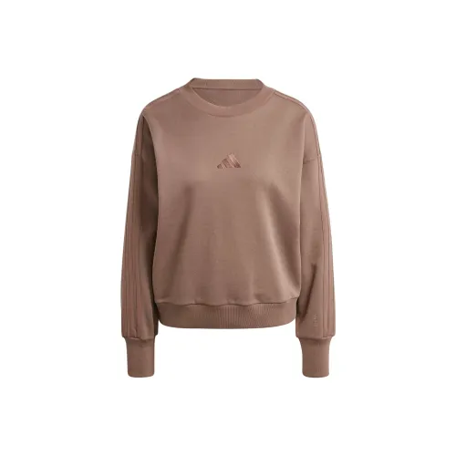 Adidas Free Shipping With AdiClub All Szn French Terry 3 Stripes Loose Sweatshirt